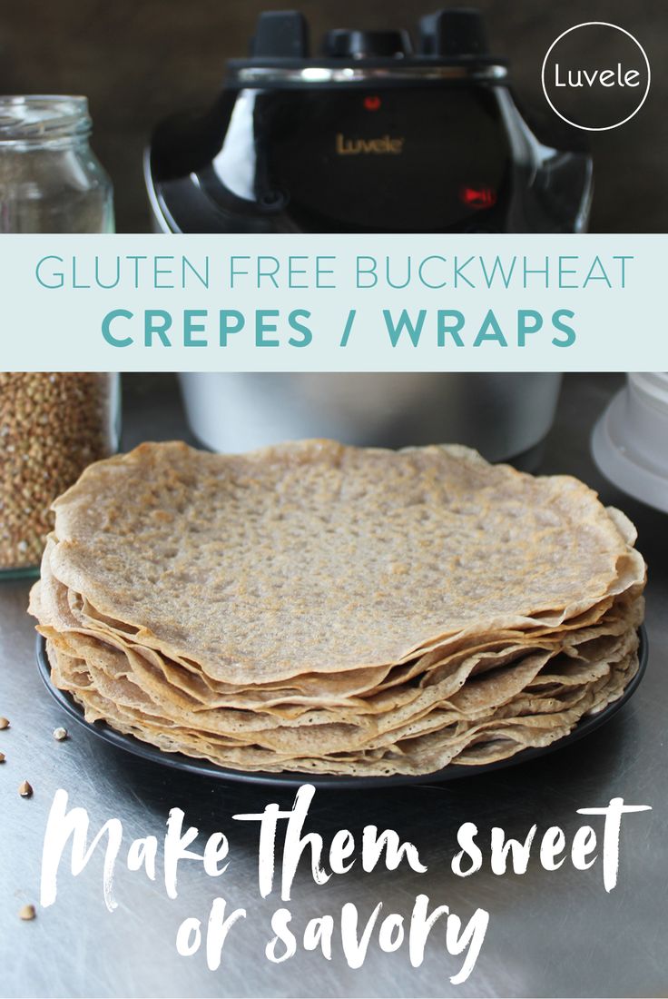 Versatile Buckwheat Crepes: Sweet or Savory Diet Options